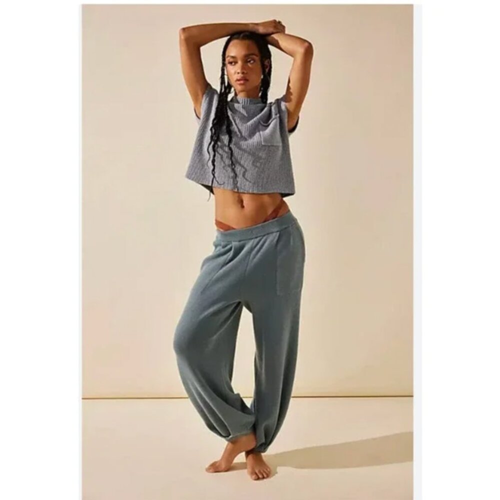 EUC Free People Slate Freya Sweater Set